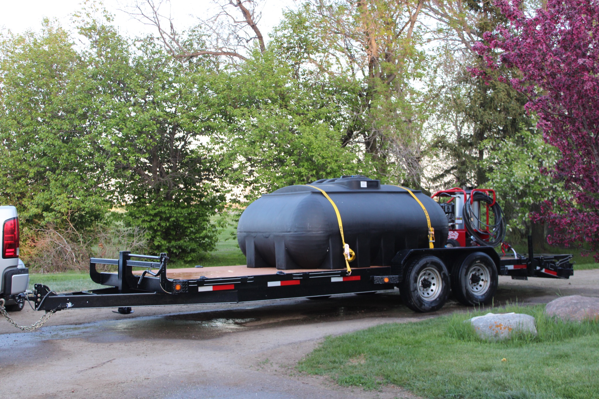 Prairie Power Wash mobile pressure washing trailer